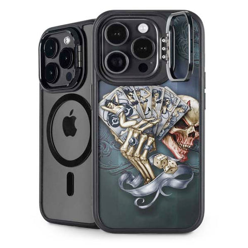 Alchemy Carta Read Em and Weep iPhone 15 Pro Kickstand Case