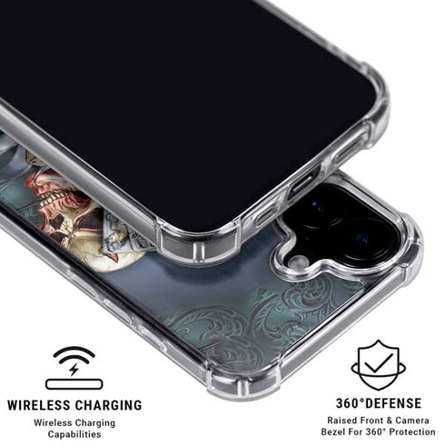 Alchemy Carta Read Em and Weep iPhone 16 Plus Clear Case
