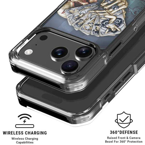 Alchemy Carta Read Em and Weep iPhone 18 Pro Clear Case