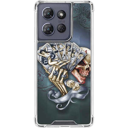 Alchemy Carta Read Em and Weep Moto G 5G (2025) Clear Case
