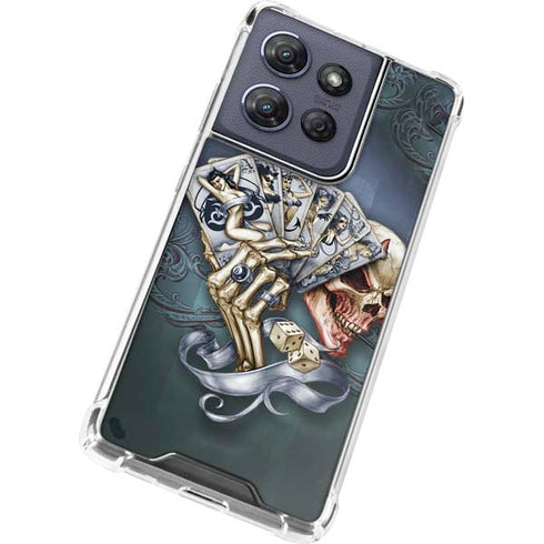 Alchemy Carta Read Em and Weep Moto G 5G (2025) Clear Case