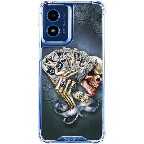 Alchemy Carta Read Em and Weep Moto G Play 4G (2024) Clear Case