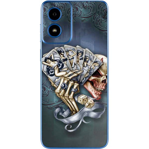 Alchemy Carta Read Em and Weep Moto G Play 4G (2024) Skin