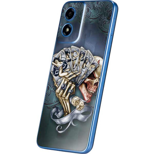 Alchemy Carta Read Em and Weep Moto G Play 4G (2024) Skin