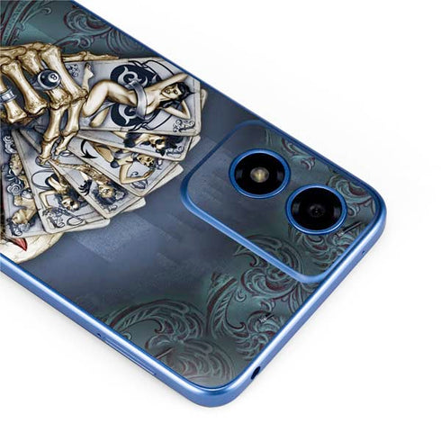 Alchemy Carta Read Em and Weep Moto G Play 4G (2024) Skin