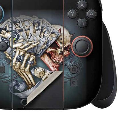 Alchemy Carta Read Em and Weep Nintendo Switch 2 (2025) Joy-Con Controller Skin