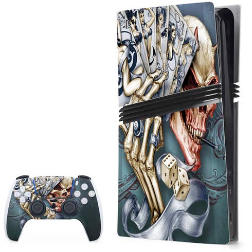 Alchemy Carta Read Em and Weep PS5 Pro Bundle Skin