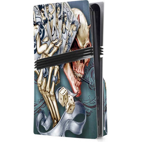 Alchemy Carta Read Em and Weep PS5 Pro Disk Console Skin