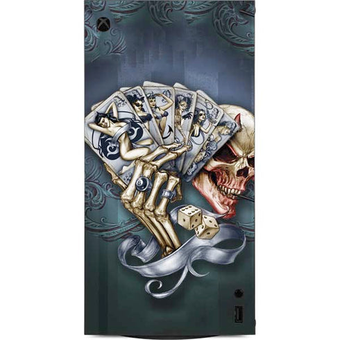 Alchemy Carta Read Em and Weep XBox Series X Digital Edition Console Skin