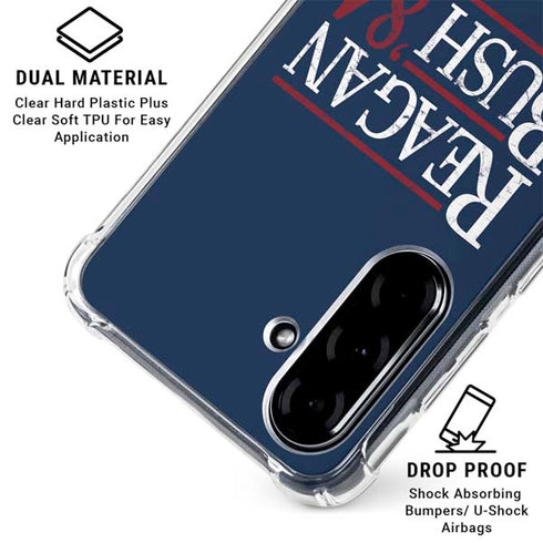 Reagan Bush 84 Galaxy A36 5G Clear Case