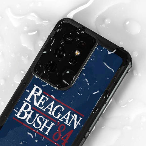 Reagan Bush 84 Galaxy S24 Ultra Waterproof Case