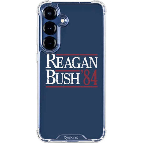 Reagan Bush 84 Galaxy S25 Clear Case