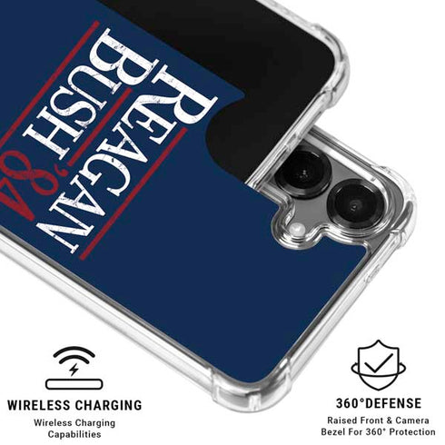 Reagan Bush 84 Galaxy S26 Clear Case