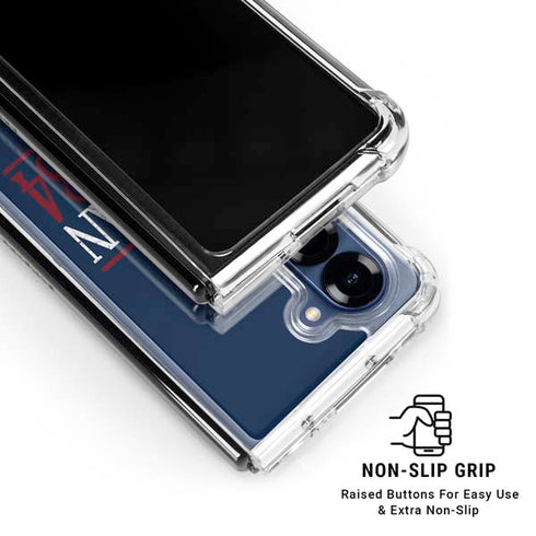 Reagan Bush 84 Galaxy Z Fold6 Clear Case