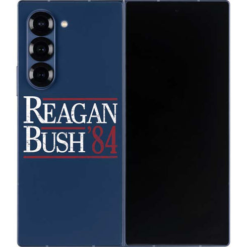 Reagan Bush 84 Galaxy Z Fold6 Skin