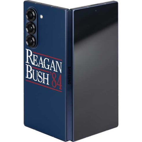 Reagan Bush 84 Galaxy Z Fold6 Skin