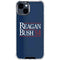 Reagan Bush 84 iPhone 15 Clear Case