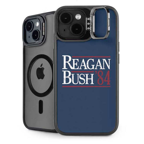 Reagan Bush 84 iPhone 15 Kickstand Case