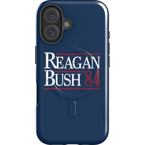 Reagan Bush 84 iPhone 16 Magsafe Impact Case