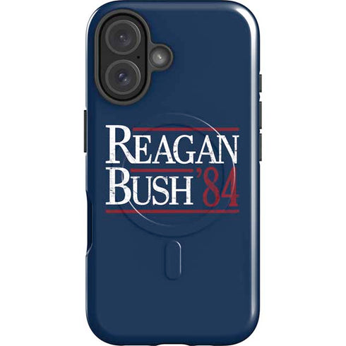 Reagan Bush 84 iPhone 16 Plus Magsafe Impact Case