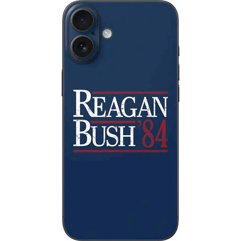 Reagan Bush 84 iPhone 16 Plus Skin