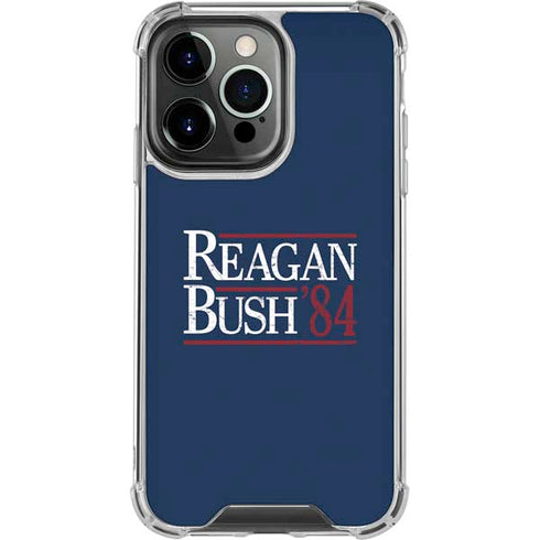 Reagan Bush 84 iPhone 16 Pro Clear Case