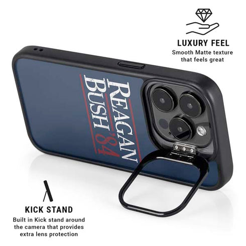 Reagan Bush 84 iPhone 16 Pro Kickstand Case