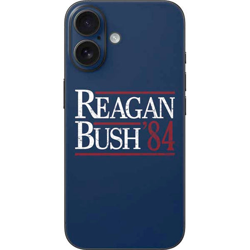 Reagan Bush 84 iPhone 16 Skin