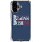 Reagan Bush 84 iPhone 17 Clear Case