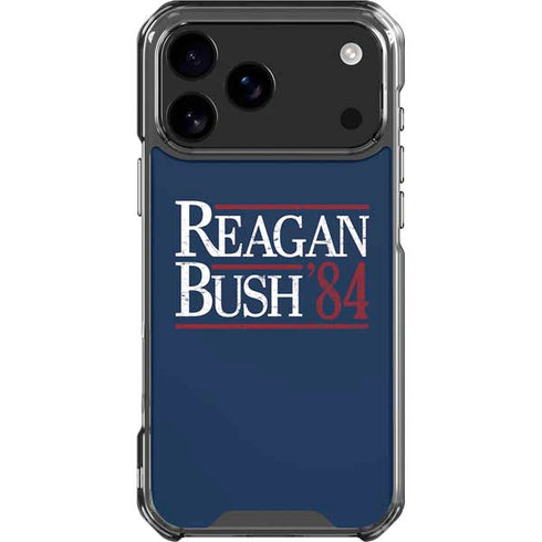 Reagan Bush 84 iPhone 18 Pro Max Clear Case
