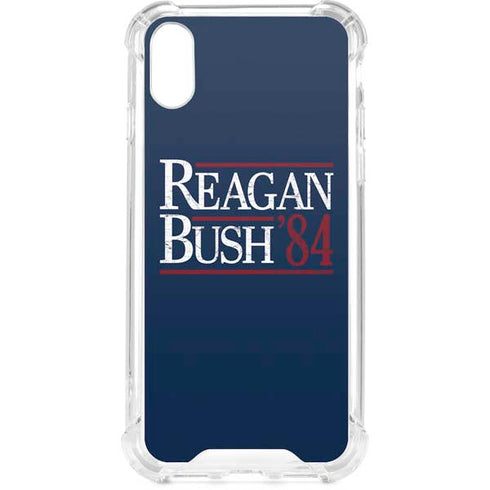Reagan Bush 84 iPhone XS Clear Case