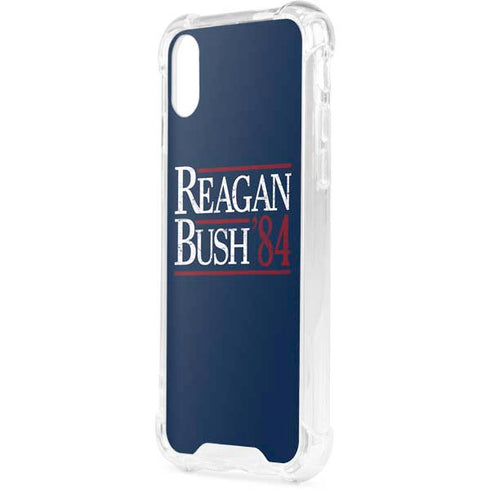 Reagan Bush 84 iPhone XS Clear Case