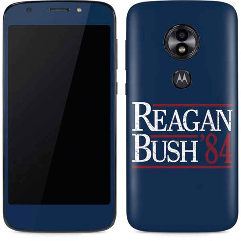 Reagan Bush 84 Moto E5 Play Skin