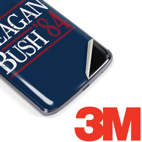 Reagan Bush 84 Moto E5 Plus Skin
