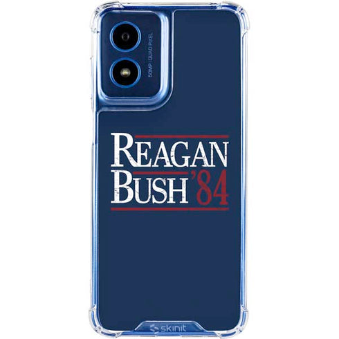 Reagan Bush 84 Moto G 5G (2024) Clear Case