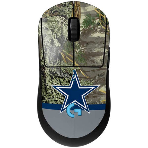 NFL Realtree Camo Dallas Cowboys G Pro Wireless Gaming Mouse Skin