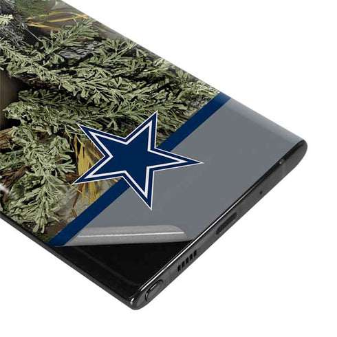 NFL Realtree Camo Dallas Cowboys Galaxy Note 10 Skin