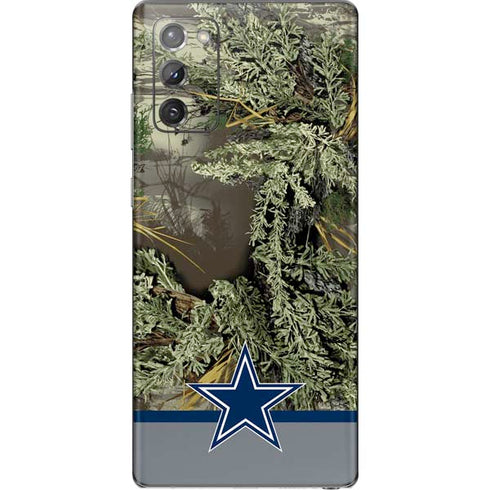 NFL Realtree Camo Dallas Cowboys Galaxy Note20 5G Skin