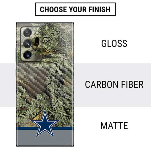 NFL Realtree Camo Dallas Cowboys Galaxy Note20 Ultra 5G Skin