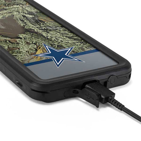 NFL Realtree Camo Dallas Cowboys Galaxy S20 Plus Waterproof Case