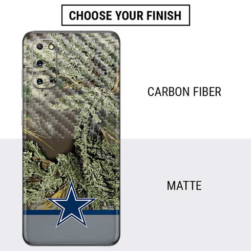 NFL Realtree Camo Dallas Cowboys Galaxy S20 Skin