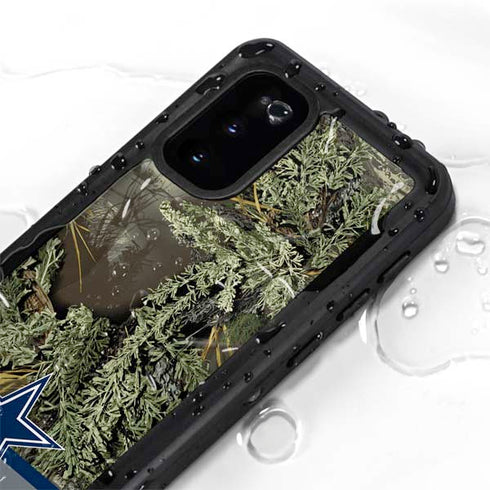 NFL Realtree Camo Dallas Cowboys Galaxy S20 Waterproof Case