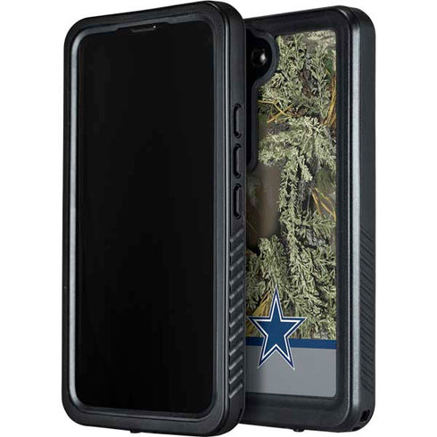 NFL Realtree Camo Dallas Cowboys Galaxy S24 Plus Waterproof Case