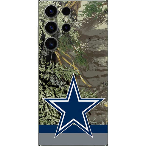 NFL Realtree Camo Dallas Cowboys Galaxy S25 Ultra Skin