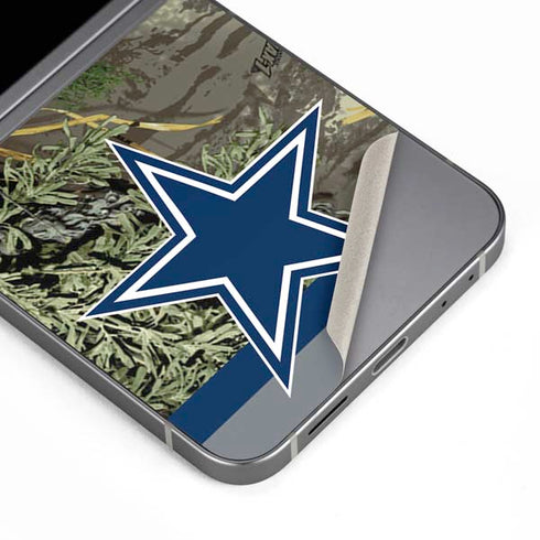 NFL Realtree Camo Dallas Cowboys Galaxy Z Flip6 Skin
