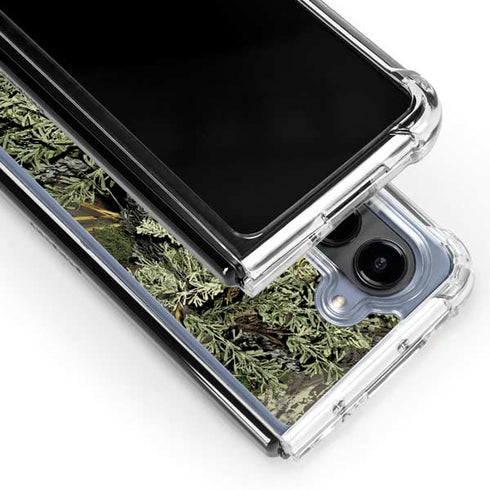 NFL Realtree Camo Dallas Cowboys Galaxy Z Fold5 5G Clear Case