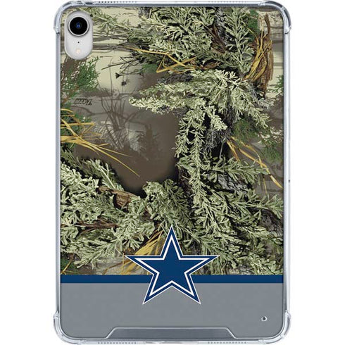 NFL Realtree Camo Dallas Cowboys iPad 11th Gen (2025) Clear Case