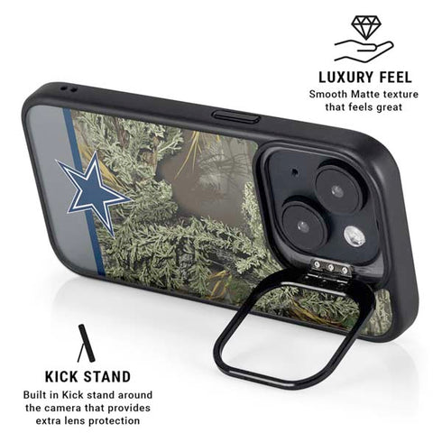 NFL Realtree Camo Dallas Cowboys iPhone 14 Kickstand Case