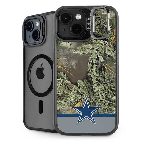 NFL Realtree Camo Dallas Cowboys iPhone 15 Plus Kickstand Case