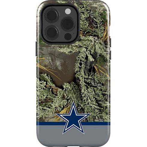 NFL Realtree Camo Dallas Cowboys iPhone 15 Pro Impact Case